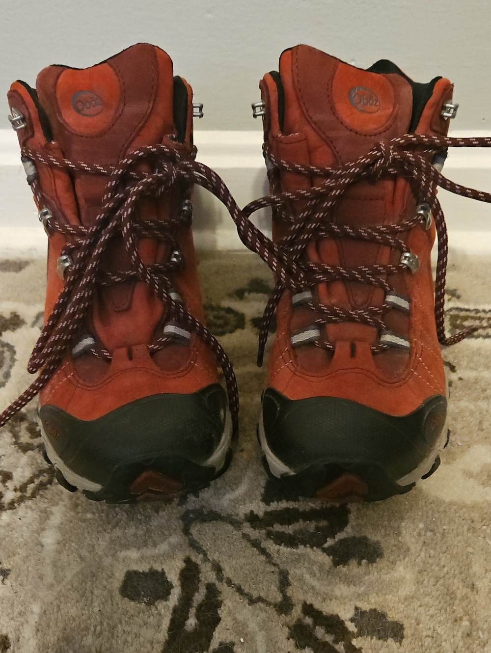Oboz  Lace-Up Hiking Boots with Rugged Toe
